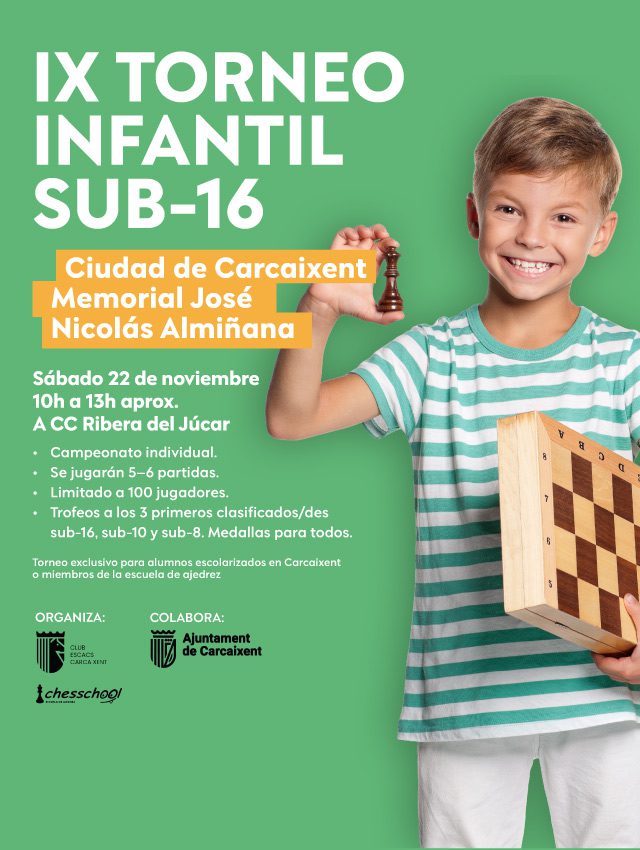 Torneo Ajedrez Sub-16